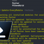 Update all PowerShell modules on a system